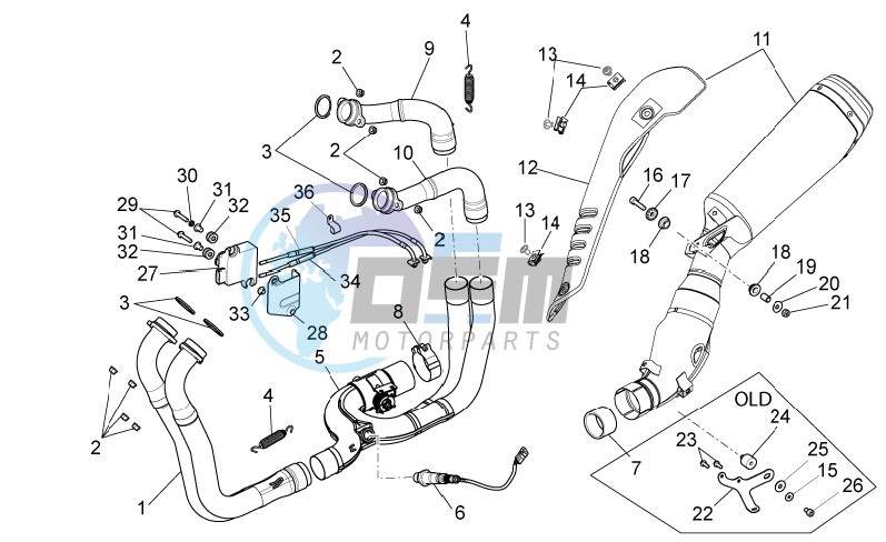 Exhaust pipe I