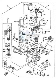 60FEO-60FETO drawing POWER-TILT-ASSEMBLY