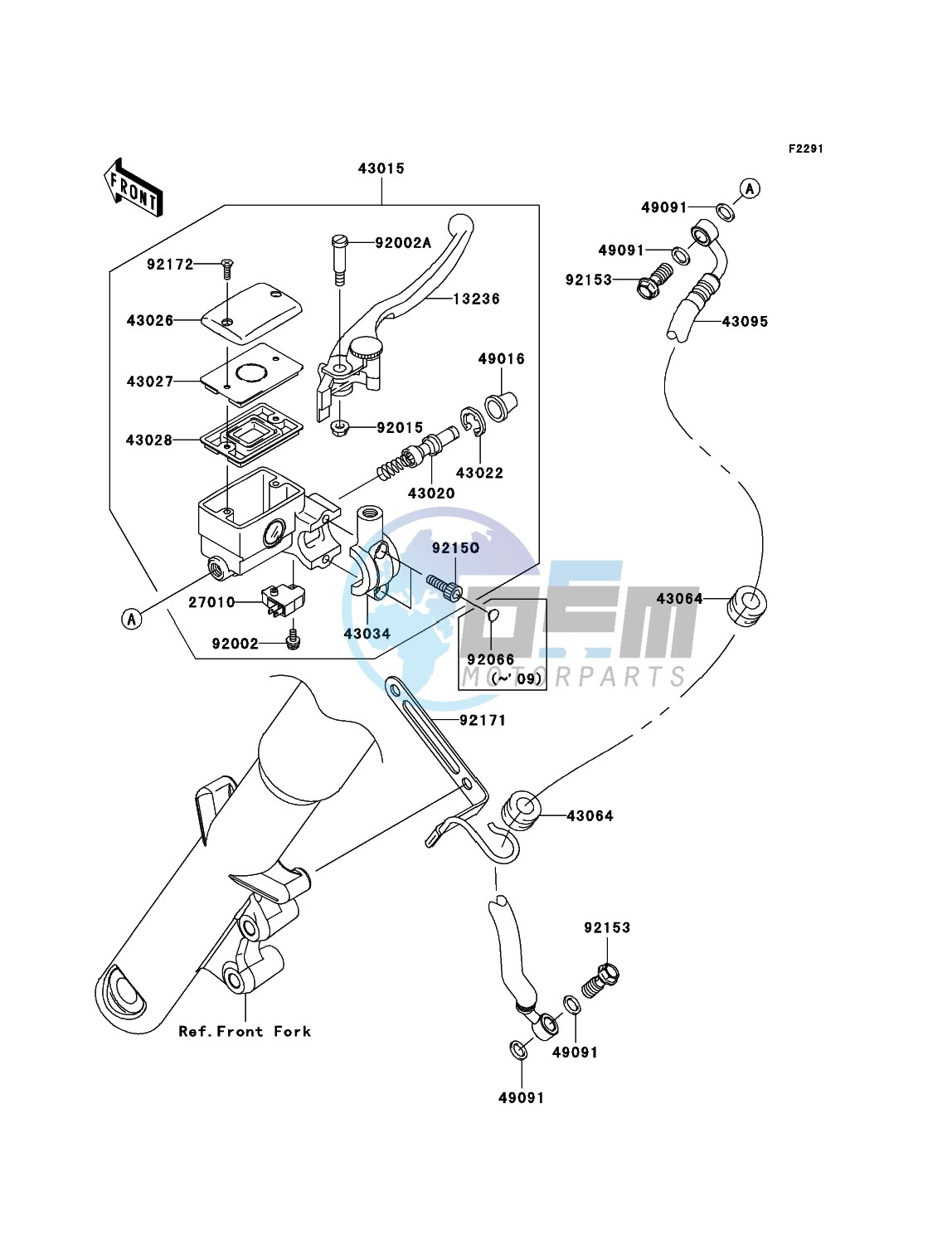 Front Master Cylinder