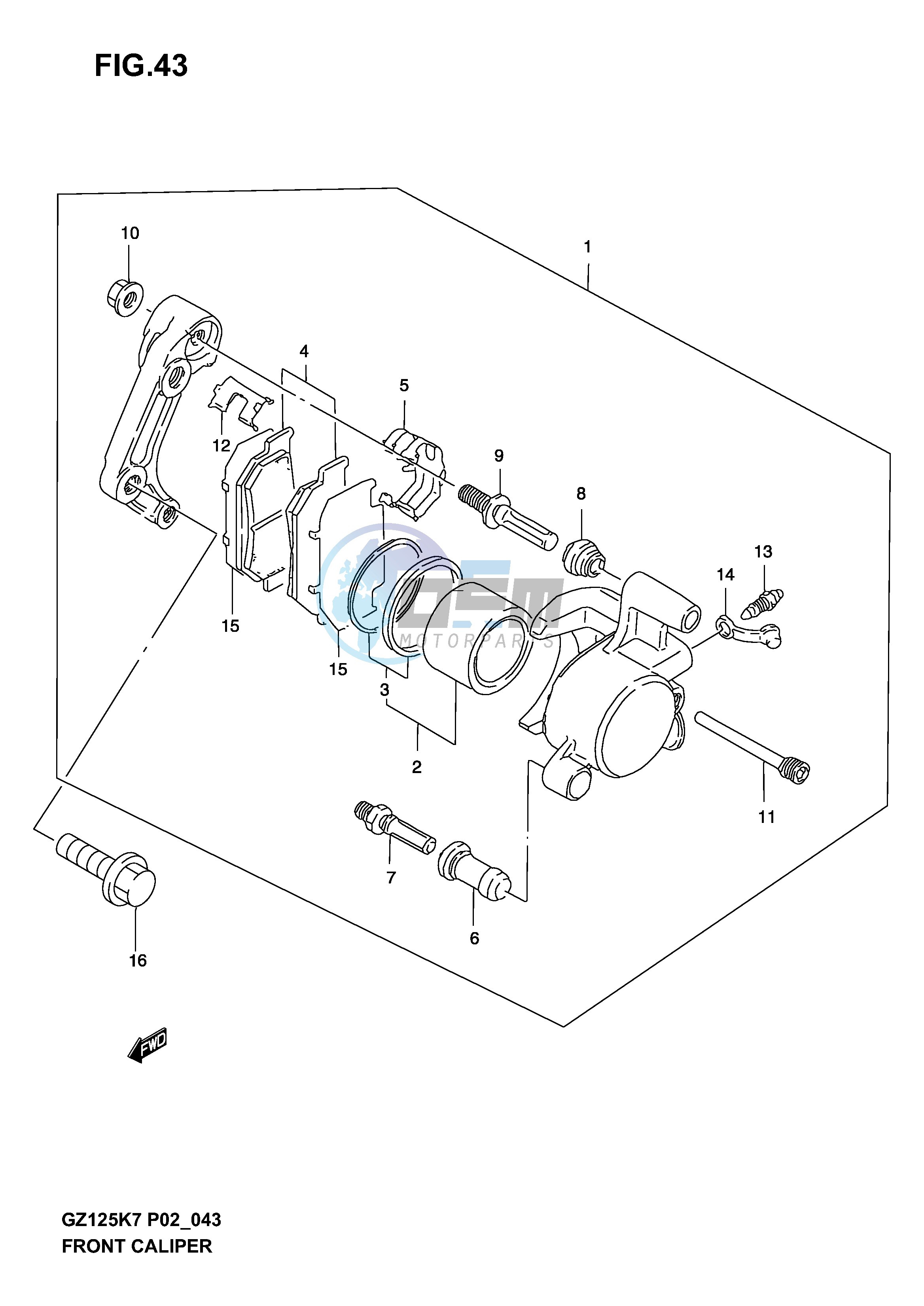 FRONT CALIPER