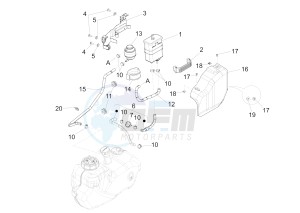 BV 350 ST 4T 4V IE ABS E4 (NAFTA) drawing Anti-percolation system