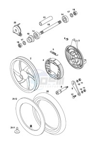 SPRINT_SPORT_25kmh_L1 50 L1 drawing Front wheel