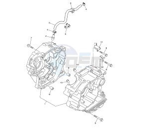 TT R E/LE 125 drawing CRANKCASE