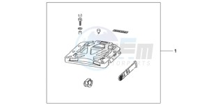 CBF10009 Ireland - (EK) drawing RR.CARRIER BASE