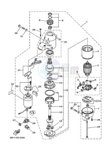 Z200PETOL drawing STARTING-MOTOR