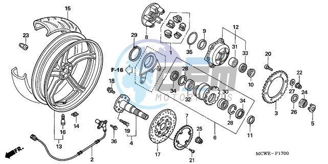 REAR WHEEL