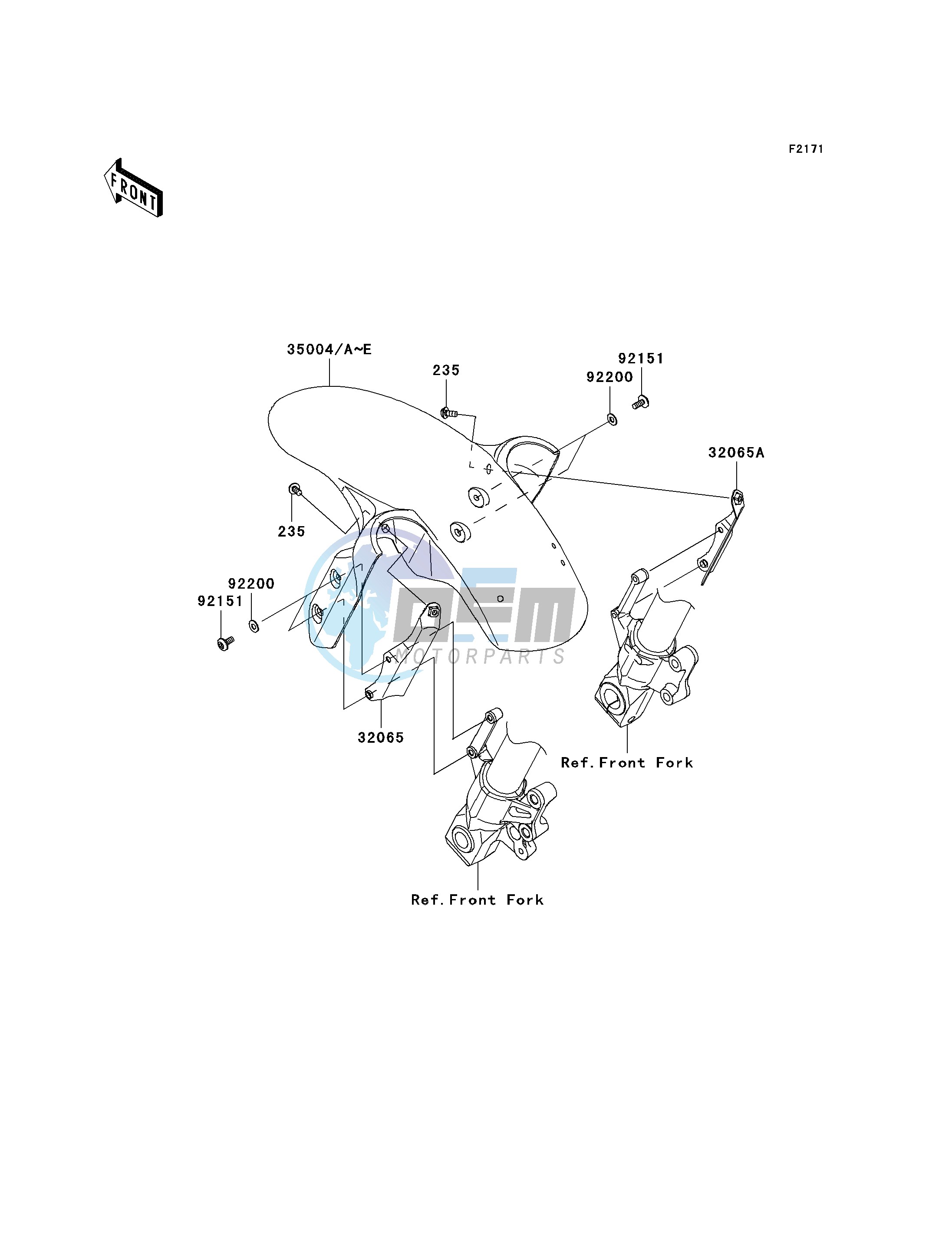 FRONT FENDER-- S- -