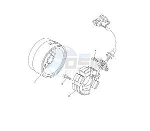 TT R E/LE 125 drawing GENERATOR