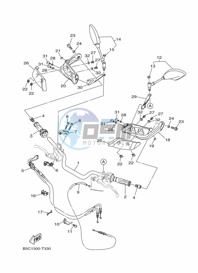 STEERING HANDLE & CABLE