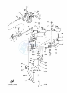 F225XA drawing THROTTLE-CONTROL