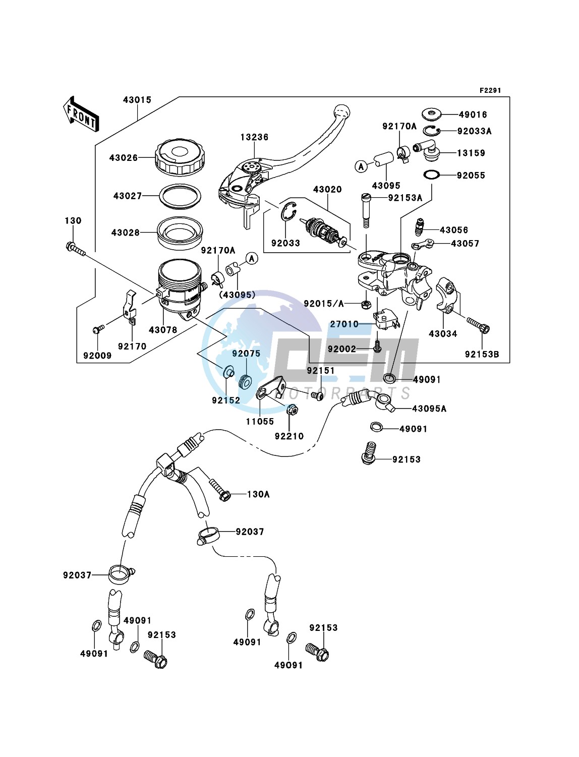 Front Master Cylinder