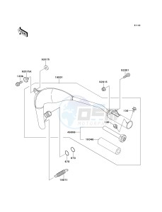 KX 60 B [X60] (B6-B9) drawing MUFFLER