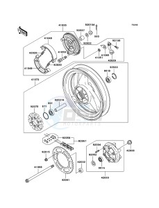 ER-5 ER500-C5P GB XX (EU ME A(FRICA) drawing Rear Hub