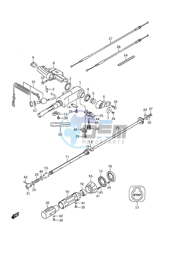 Tiller Handle