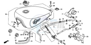 NV400C drawing FUEL TANK/FUEL PUMP