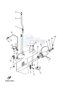 200G drawing LOWER-CASING-x-DRIVE-2