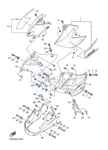 XJ6N 600 XJ6-N (NAKED) CYPRUS drawing SIDE COVER 2