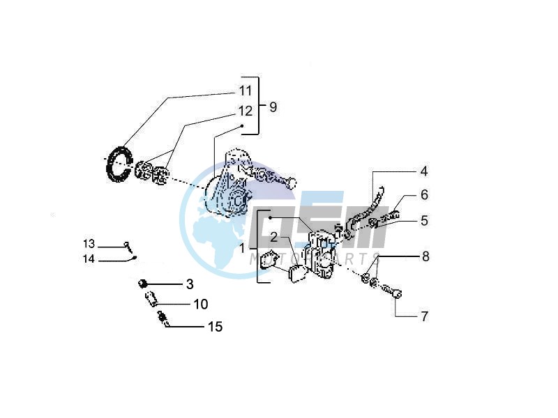 Brakes pipes - Calipers