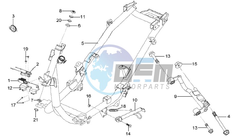 FRAME / ENGINE MOUNT