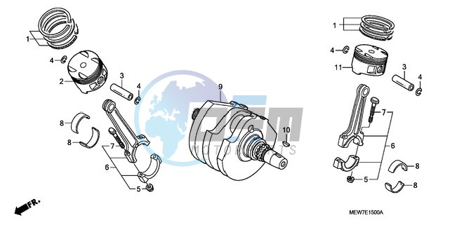 CRANKSHAFT/PISTON