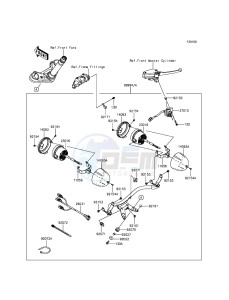 VULCAN_S_ABS EN650BFF XX (EU ME A(FRICA) drawing Accessory(Fog Lamp)