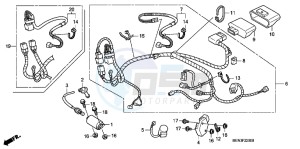 CRF450RB drawing WIRE HARNESS