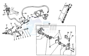 PLANET 125 drawing REAR BRAKE