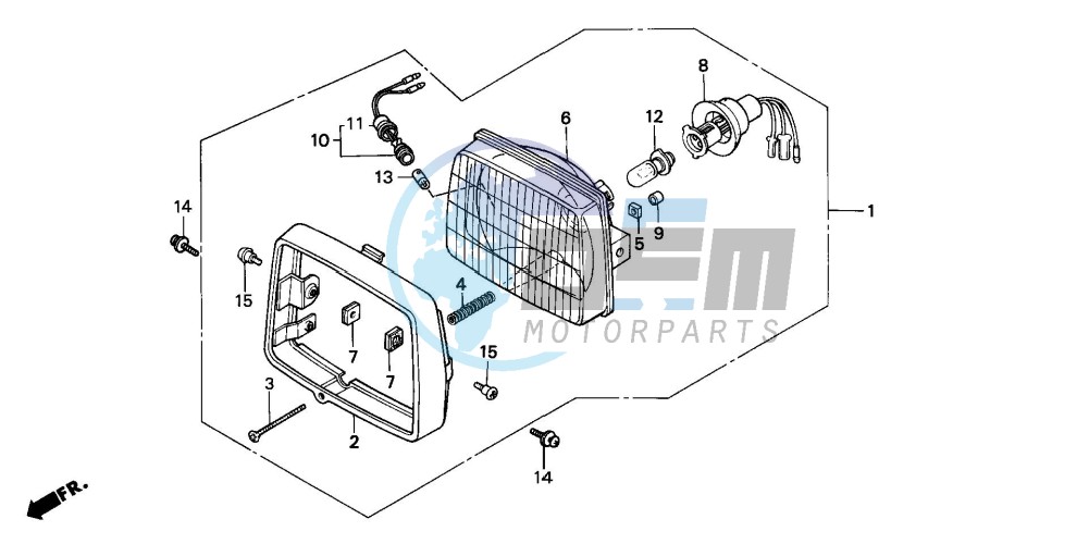 HEADLIGHT (C50SP/C50ST)