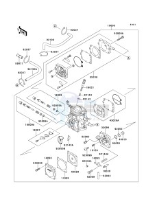 JF 650 K [X2] (K2) [X2] drawing CARBURETOR