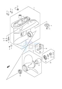 DF 50A drawing Gear Case