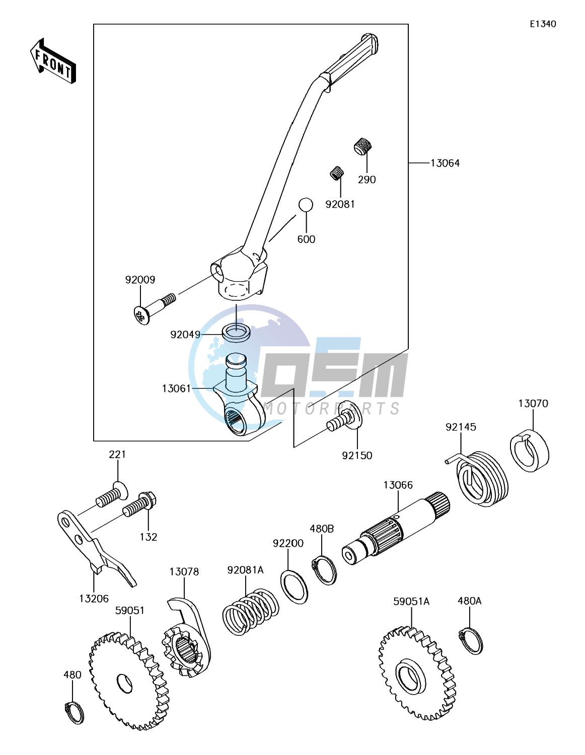 Kickstarter Mechanism