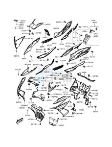 J300 ABS SC300BGFA XX (EU ME A(FRICA) drawing Leg Shield