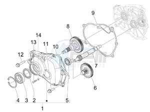 Runner 125 ST 4T E3 (EMEA) drawing Reduction unit