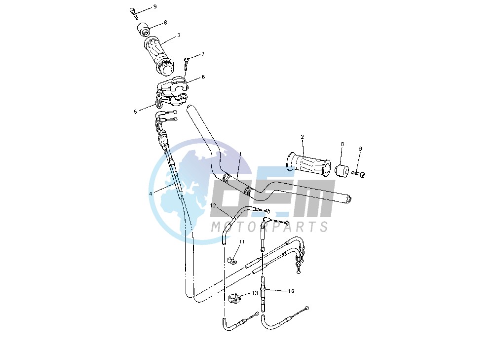 STEERING HANDLE -CABLE