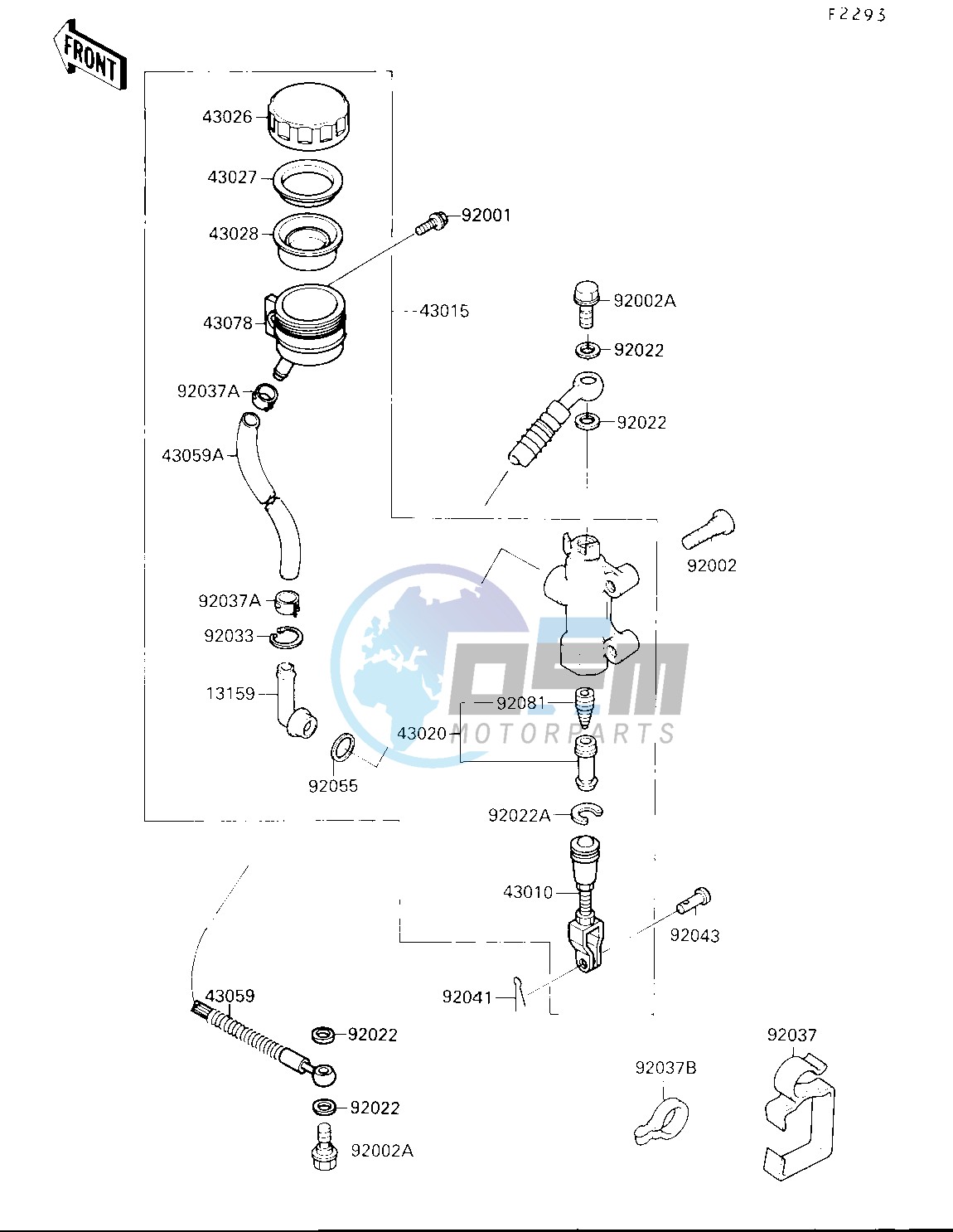 REAR MASTER CYLINDER