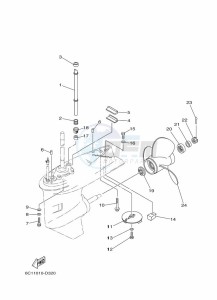 F50FETL drawing LOWER-CASING-x-DRIVE-2