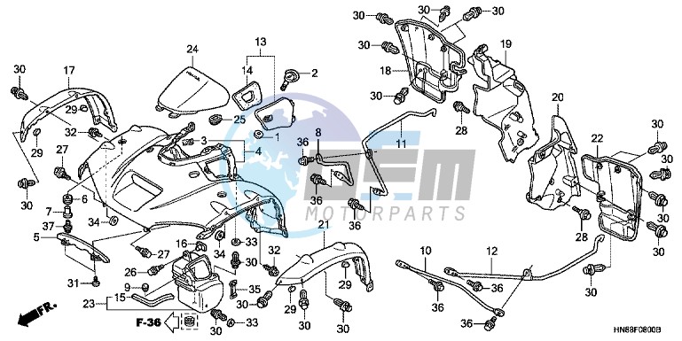 FRONT FENDER