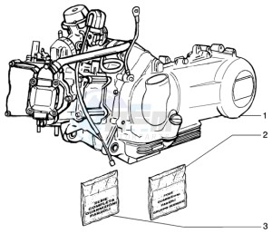 Granturismo 200 L drawing Engine