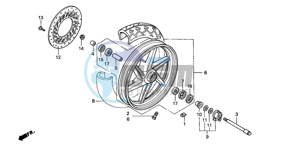 FRONT WHEEL