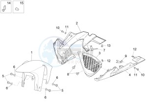 RSV4 1000 RR drawing Front Body III