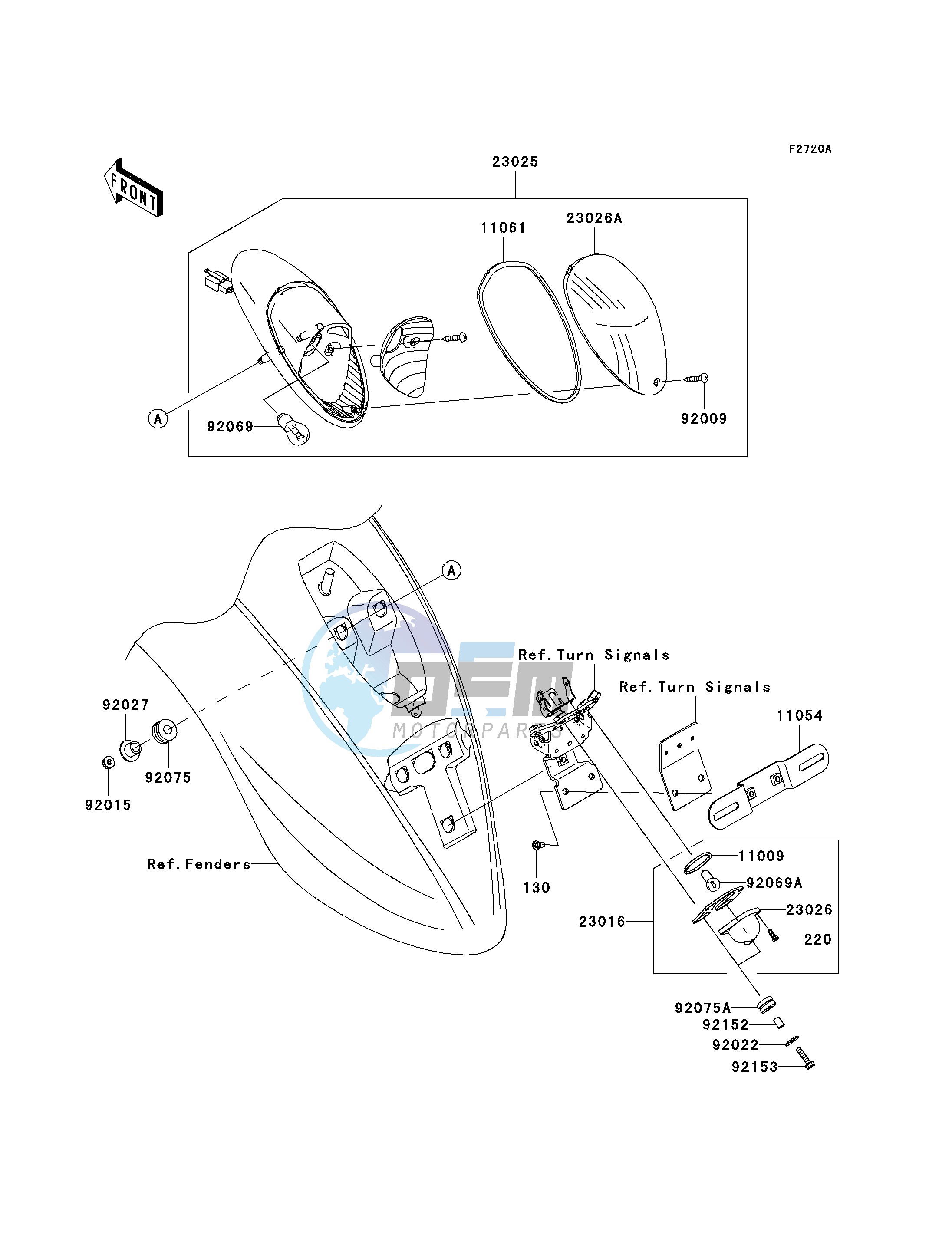 TAILLIGHT-- S- --- JKAVN2D1 7A011497 - - -