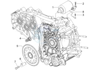 Beverly 250 ie e3 drawing Starter - Electric starter