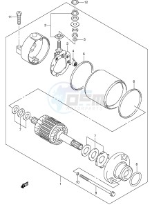 GSX-R600 (E2) drawing STARTING MOTOR