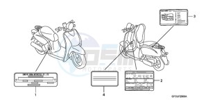 NVS502SH9 TU drawing CAUTION LABEL