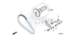 TRX420FAA Australia - (U) drawing CAM CHAIN/TENSIONER