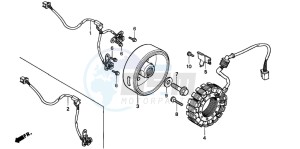 XRV750 AFRICA TWIN drawing GENERATOR