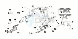 CRUISYM a 125 (LV12W3Z1-EU) (E5) (M3) drawing BODY COVER