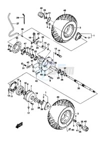 LT-Z90 drawing REAR WHEEL