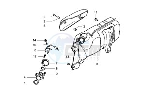 Hexagon 250 GT drawing Silencer