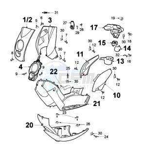 LUDIX 14 RLA ELEGANCE drawing COWLING